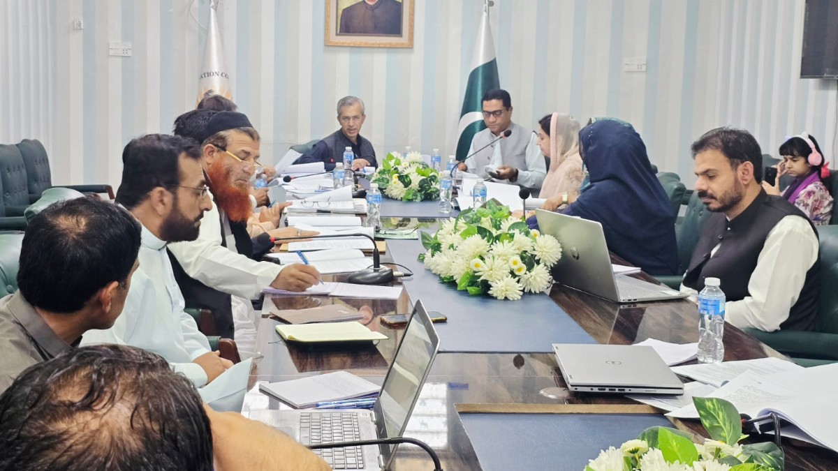 Secretary School Education Department Chaired the BAEC HR Committee meeting